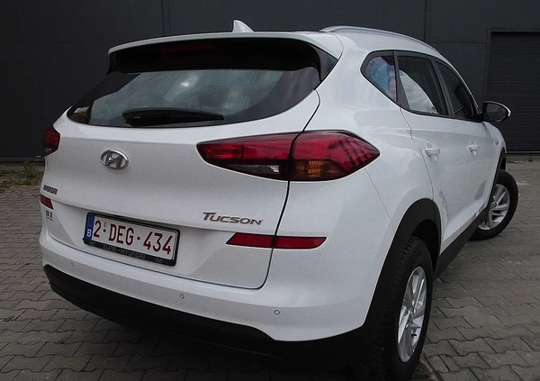 Hyundai Tucson cena 74900 przebieg: 144000, rok produkcji 2019 z Siedlce małe 407